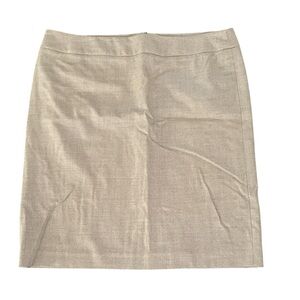 Armani Collezioni plus size women’s tan pencil skirt